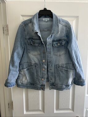 Grace & Lace Light Blue Denim Jacket